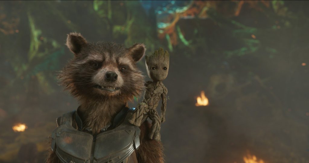 Guardians of the Galaxy Vol 2 recensie - Groot en Rocket Raccoon