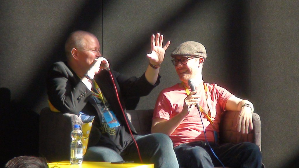 Comic Con Amsterdam 2017 - Frazer Irving en Jeroen van Trierum