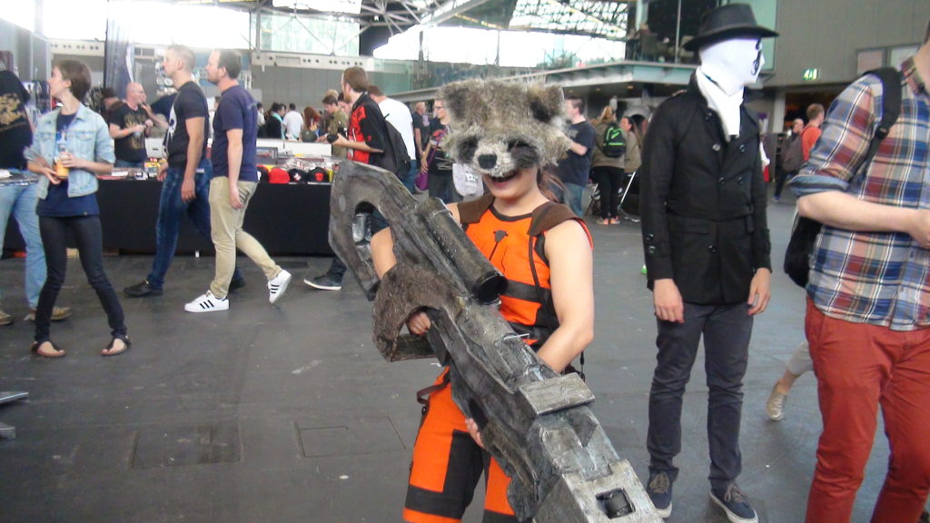 Rocket Raccoon in Amsterdam