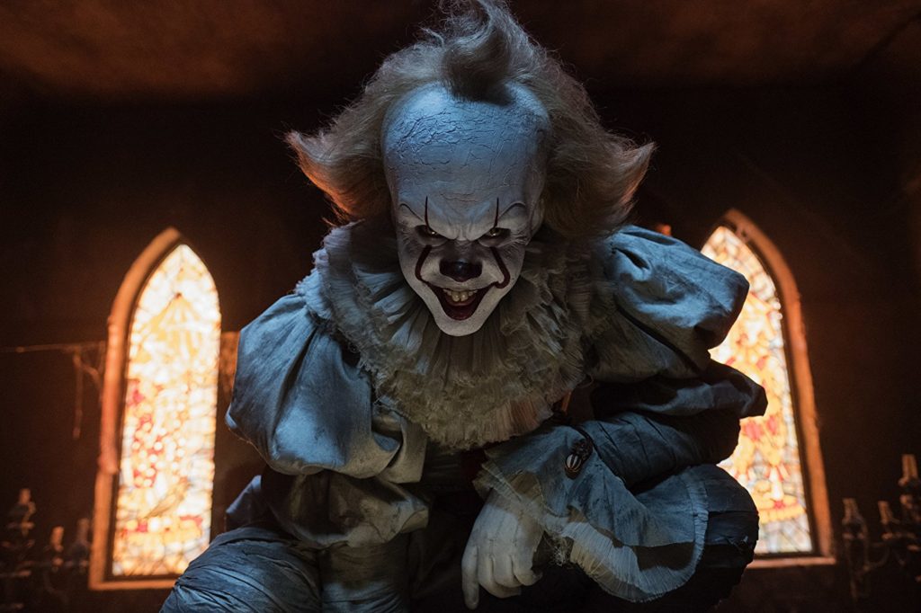 Bill Skarsgård als Pennywise in de remake naar Stephen King