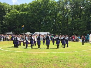 Keltfest 2018: Continental Pipe Band Competitie