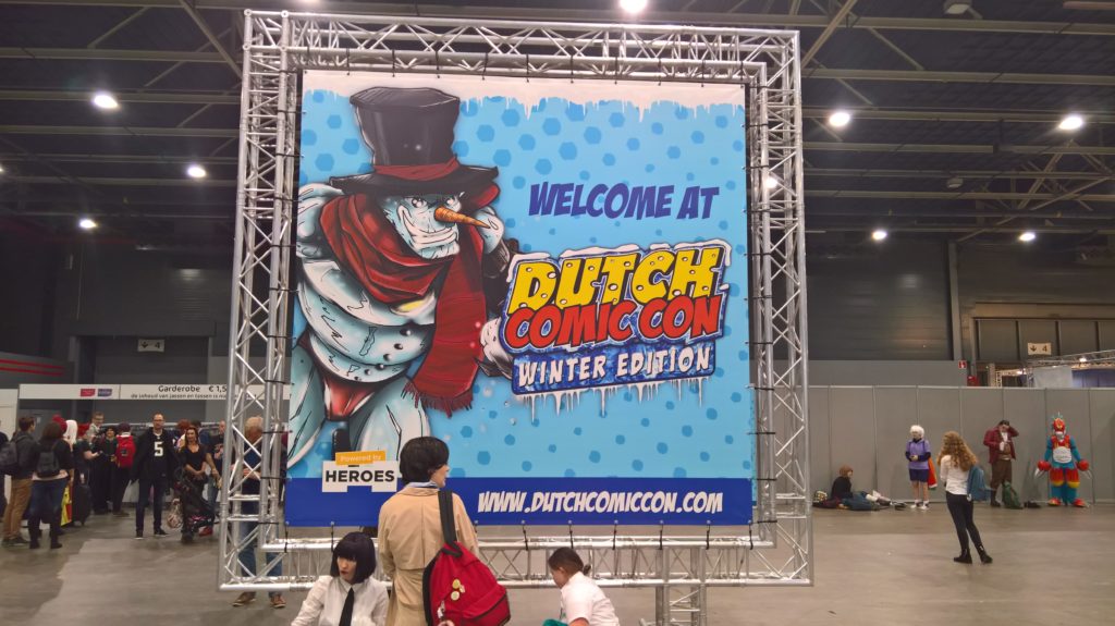 Dutch Comic Con Winter Edition 2017 sfeerverslag Welkomst