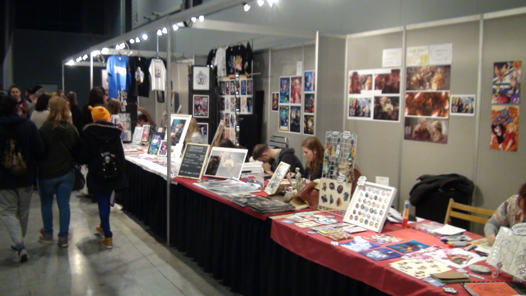 Dutch Comic Con Winter Edition 2017 artis alley