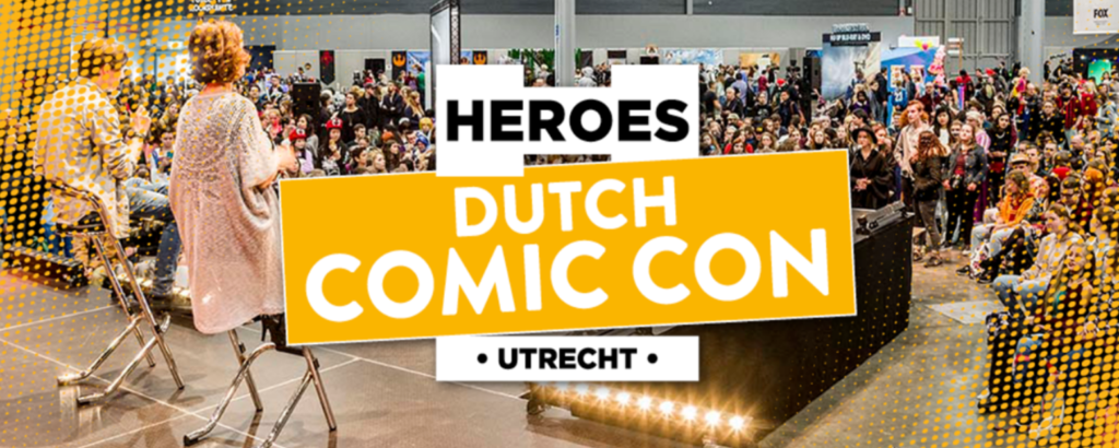 Dutch Comic Con 2018 winactie logo