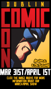 Dublin Comic Con 2018 logo