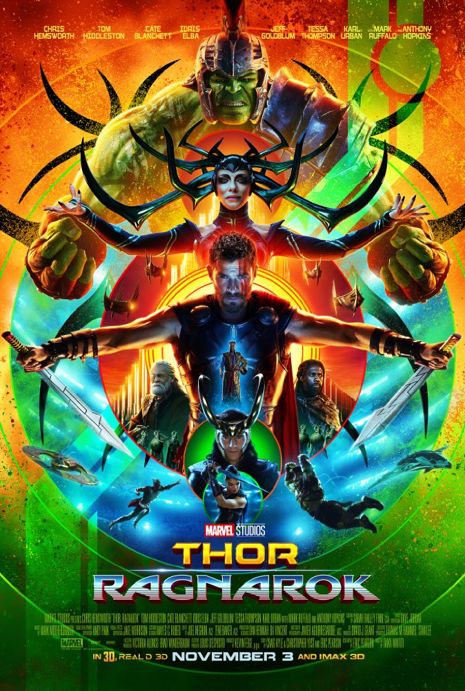 Thor: Ragnarok op DVD en Blu-Ray winactie Poster