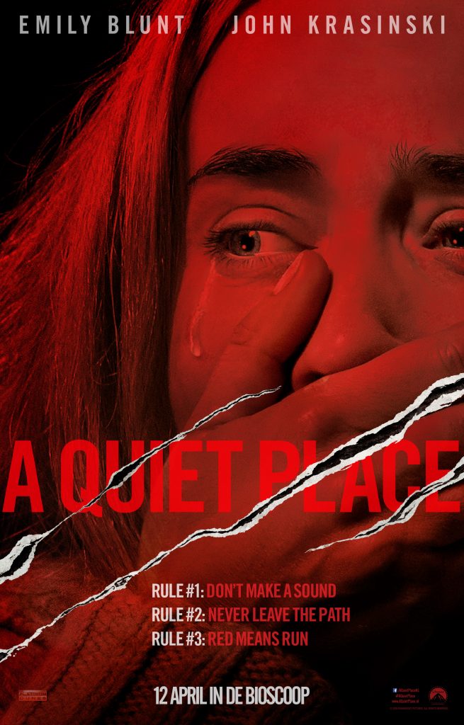 A Quiet Place winactie filmposter