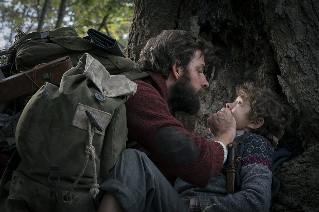 A Quiet Place Vader en zoon