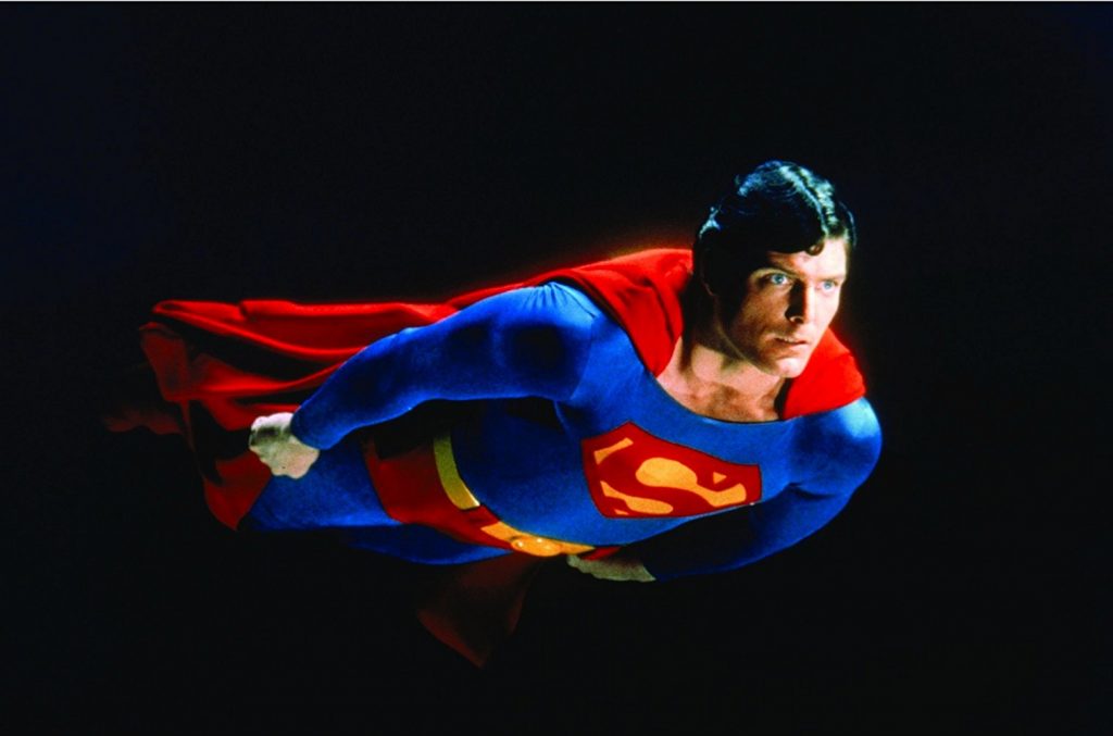 De historie van Superman Christopher Reeve