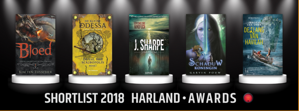 Dag van het Fantastische Boek winactie Shortlist Harland Awards