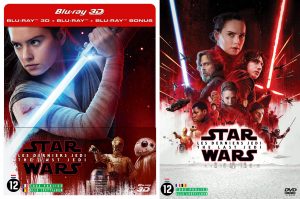 Star Wars: The Last Jedi op Blu-Ray en dvd Blu-Ray DVD