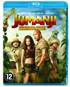 Jumanji: Welcome to the Jungle op Blu-Ray en dvd Blu-Ray