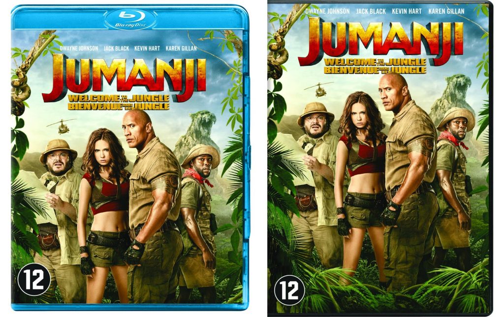 Film - Jumanji: Welcome to the Jungle blu-ray DVD