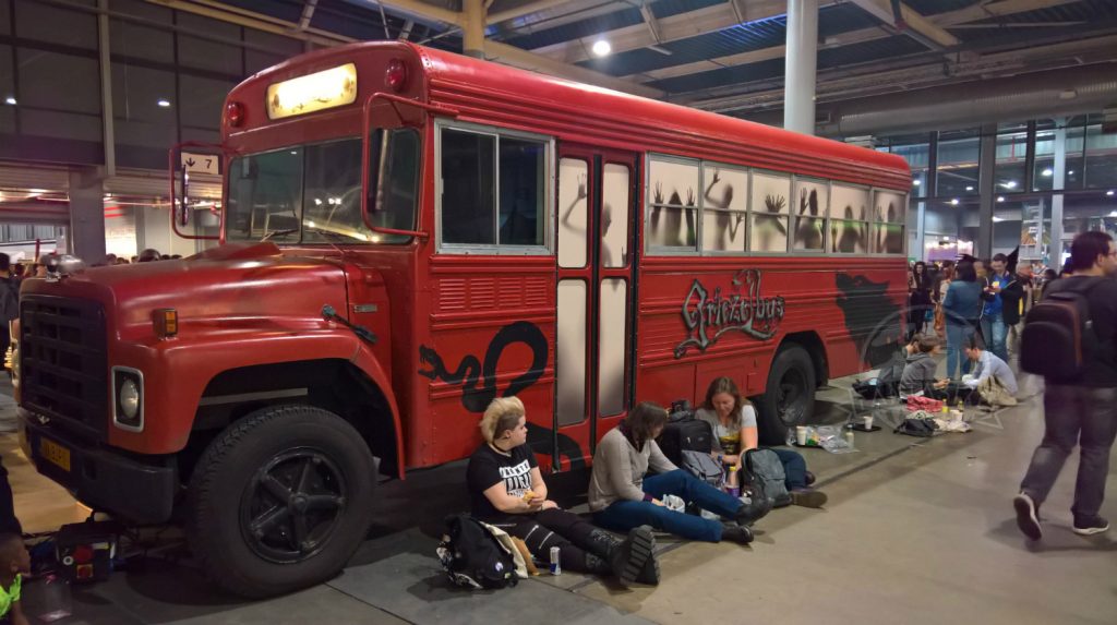 Dutch Comic Con 2018 sfeerverslag Griezelbus