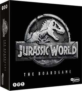 Jurassic World: het bordspel doos