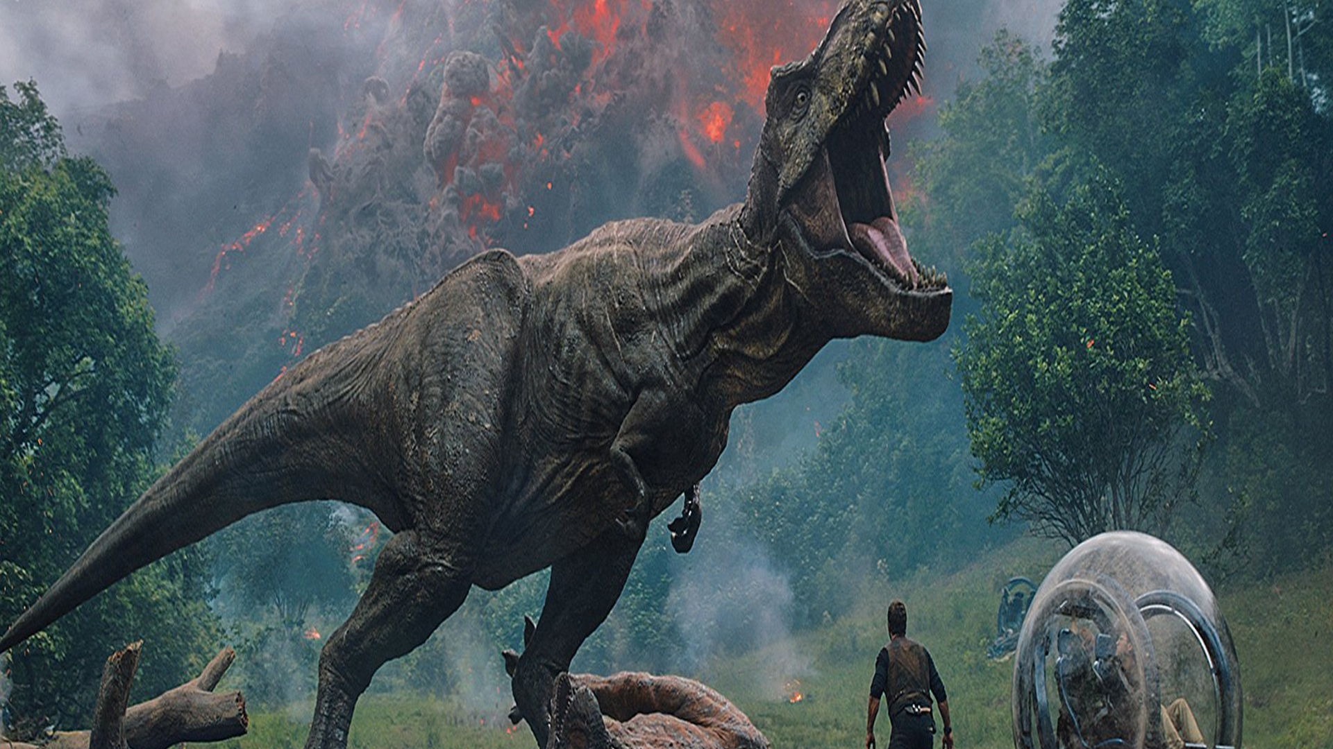 Jurassic World: Fallen Kingdom TRex Uitsnede resize