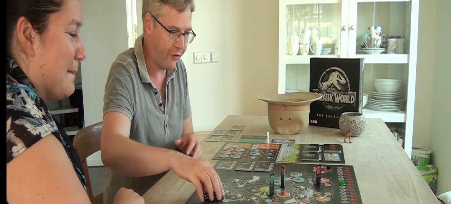 Jurassic World: het bordspel spelers uitsnede