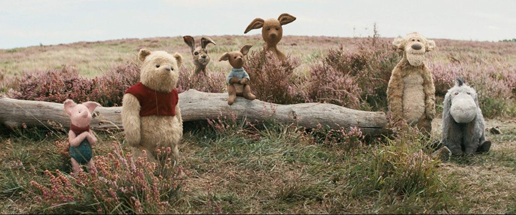 Christopher Robin iedereen in het bos