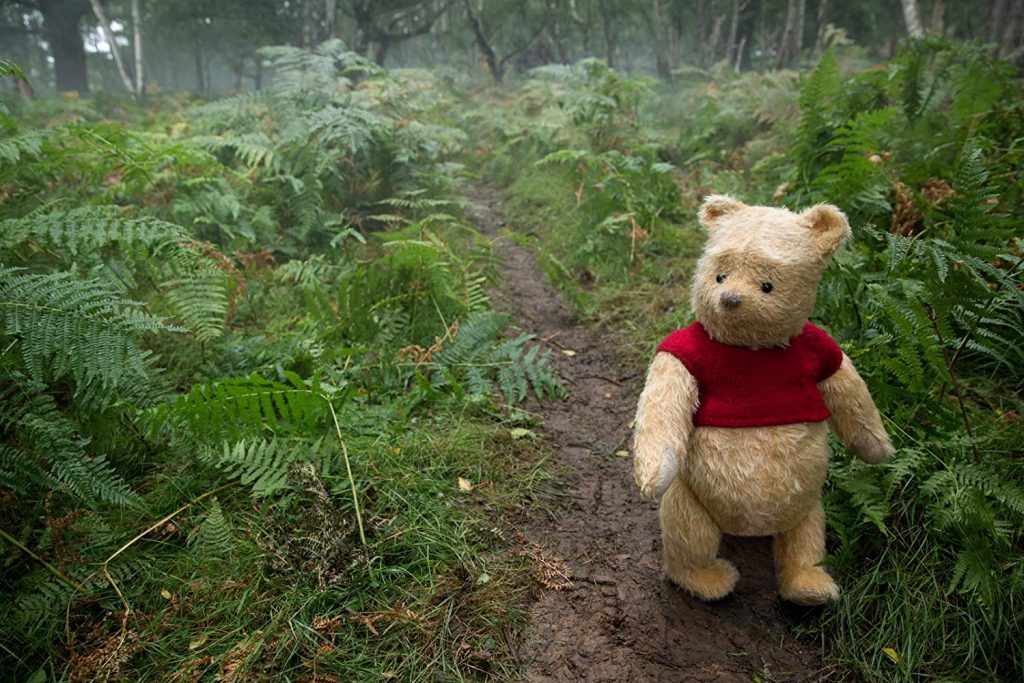 Christopher Robin Pooh in bos