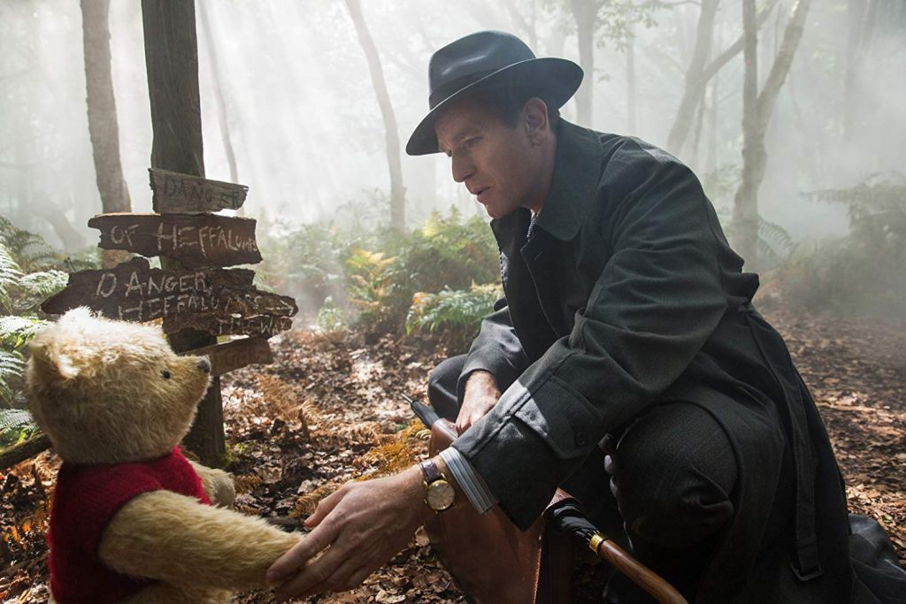 Christopher Robin en Pooh wegwijzer