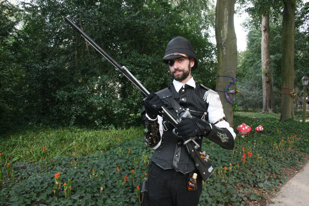 Steampunk cosplay Castlefest 2018