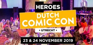 Heroes Dutch Comic Con Winter Editie 2019 logo uitsnede