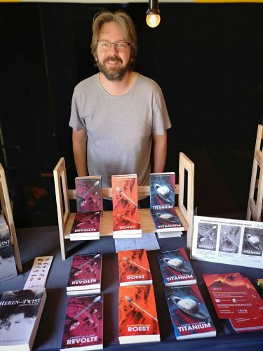Castlefest 2019 schrijvers Jasper Polane