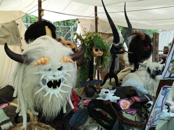 Castlefest 2019 fantasy maskers