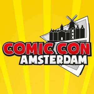 Comic Con Amsterdam 2019 logo hr klein