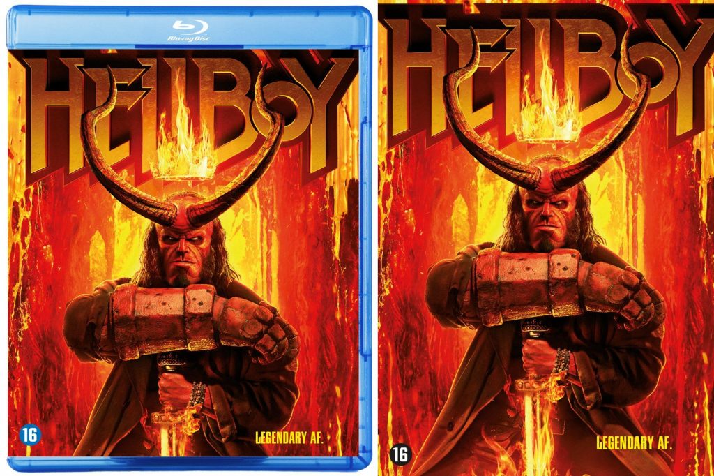 Hellboy blu-ray en dvd Winactie prijzen