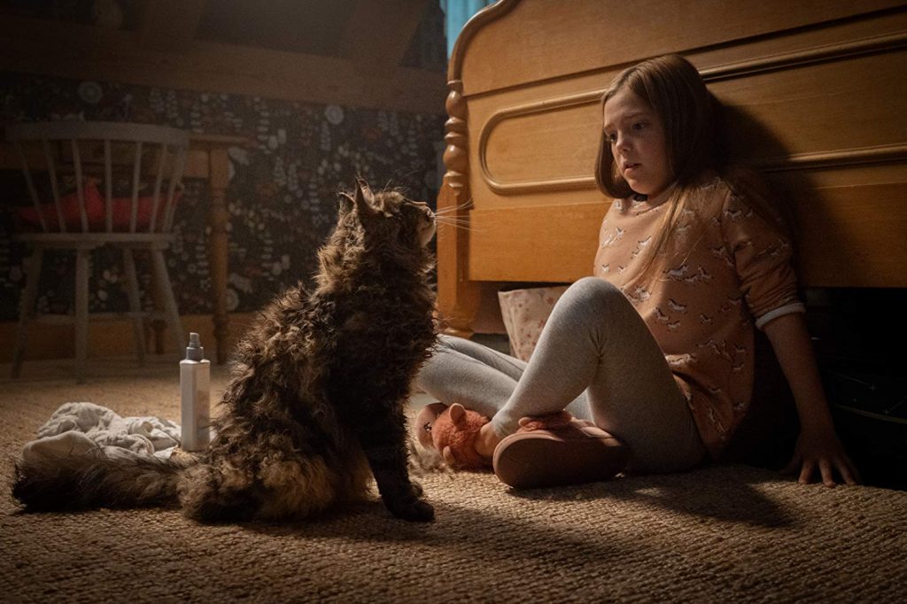 Pet Sematary - Ellie Creed en kat