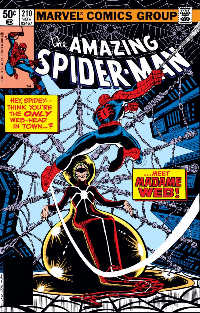 Modern Myths Nieuws 2019: Week 39 Amazing Spider-Man 210 - Madame Web