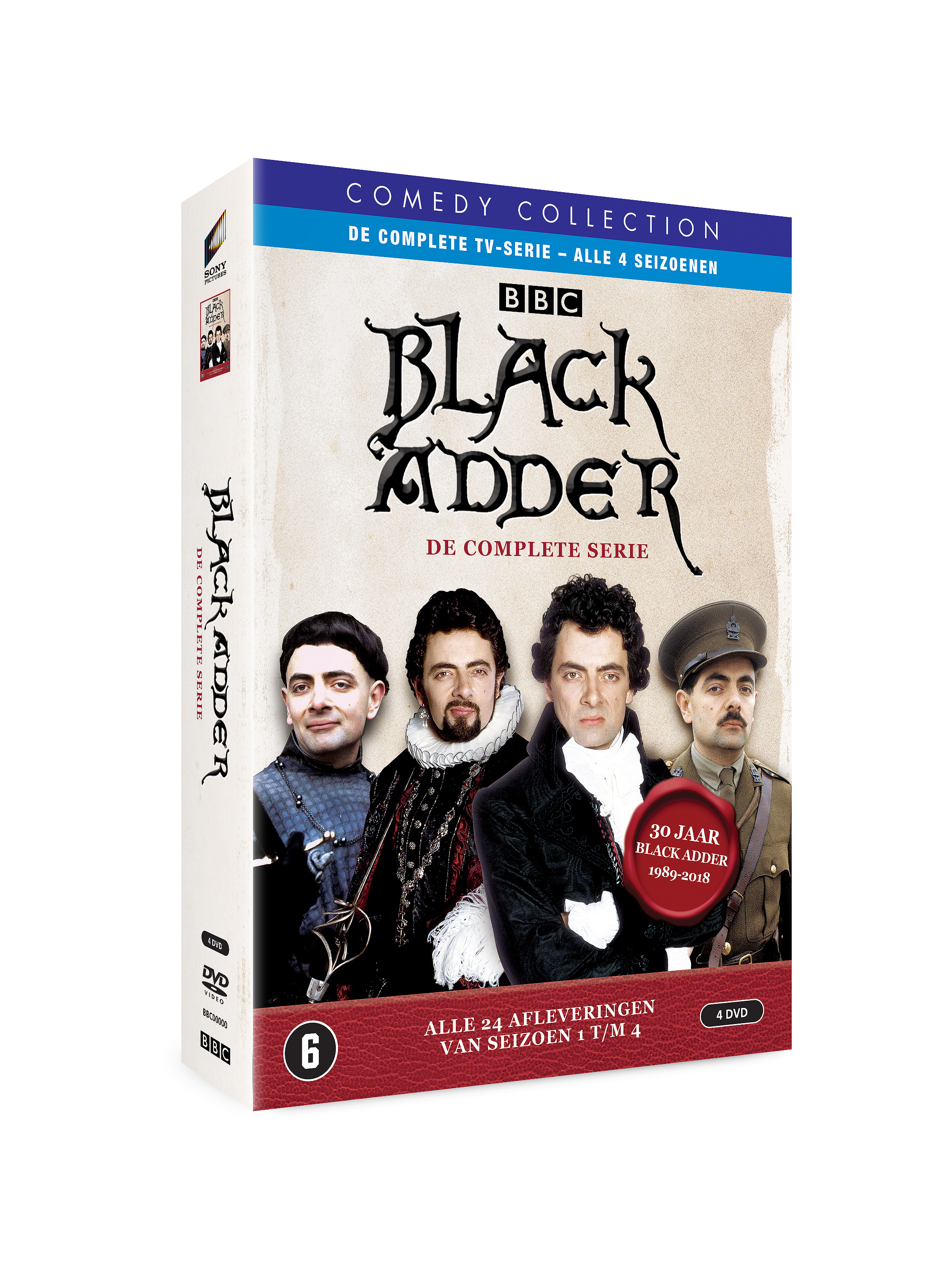 Blackadder De Complete Serie Op Dvd Schrijf Je In En Win