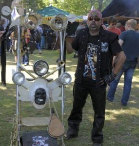 Cock Zandvliet - Steampunk Biker Rollator