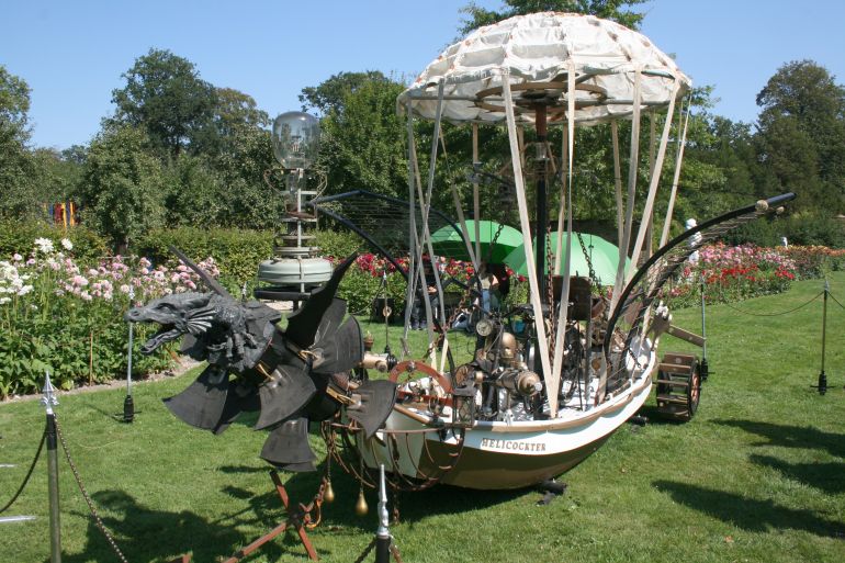 Cock Zandvliet - Steampunk Helicockter voorkant
