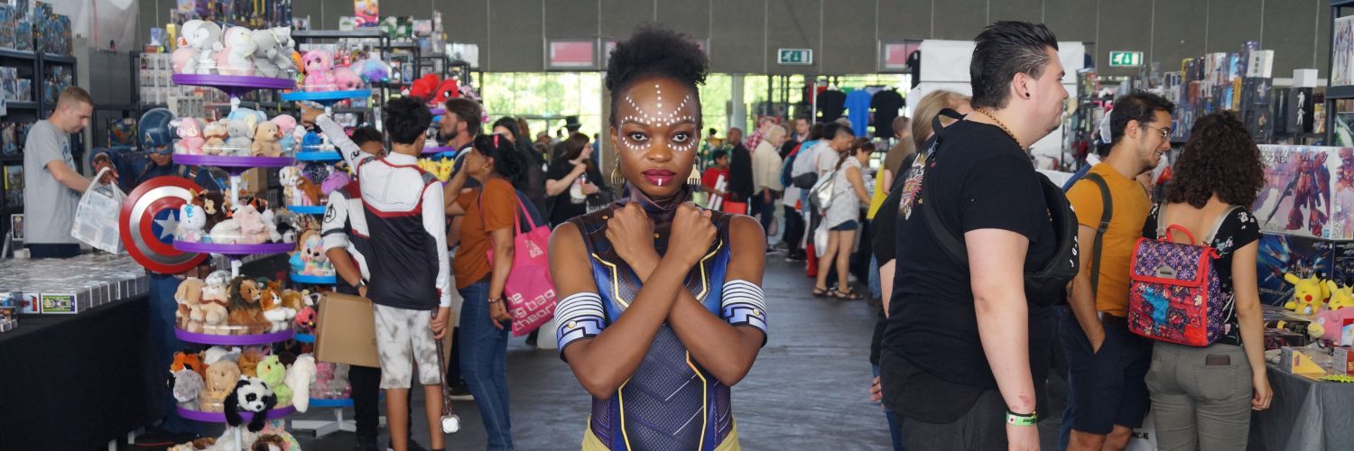 Comic Con Amsterdam 2019 cosplayers - Shuri uitsnede