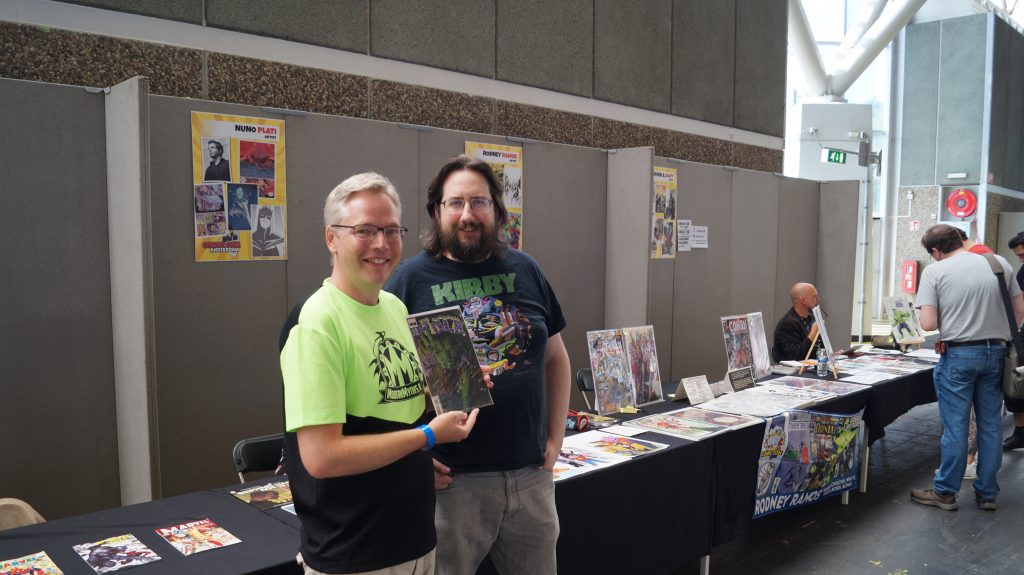 Comic Con Amsterdam 2019 sfeerverslag Jeroen en Al Ewing