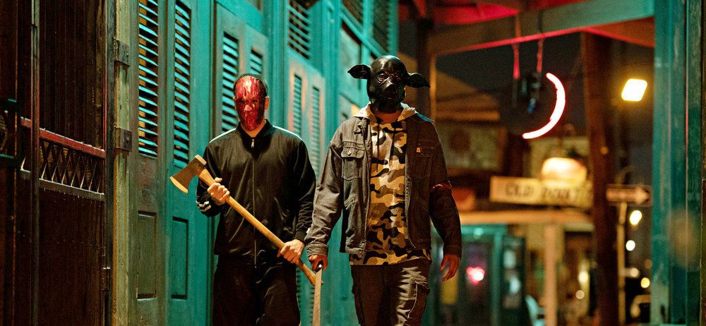 The Purge seizoen 1 maskers uitsnede
