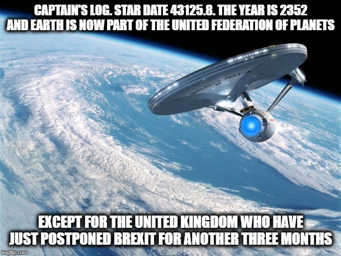 Interview met Victoria Schwab deel 2 - Star Trek Brexit meme (door Jedibond)