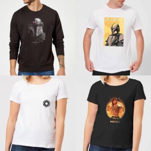 Modern Myths Merchandise – Black Friday 2019 - Star Wars The Mandalorian shirts 800