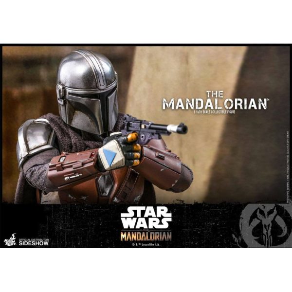 Star Wars The Mandalorian Hot Toys 30cm figuur detail 2