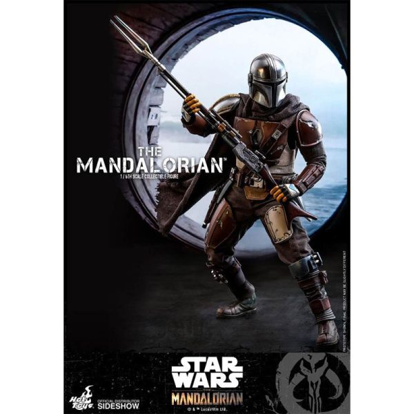 Star Wars The Mandalorian Hot Toys 30cm figuur detail 3