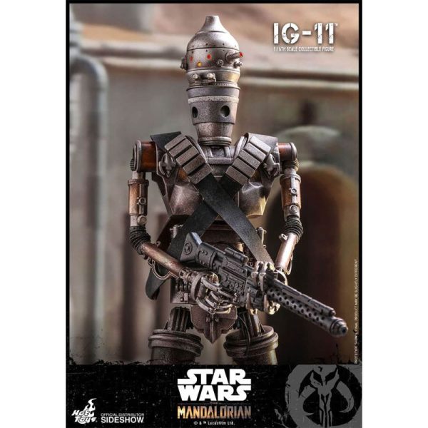 Star Wars The Mandalorian Hot Toys IG-11 36cm figuur detail 3