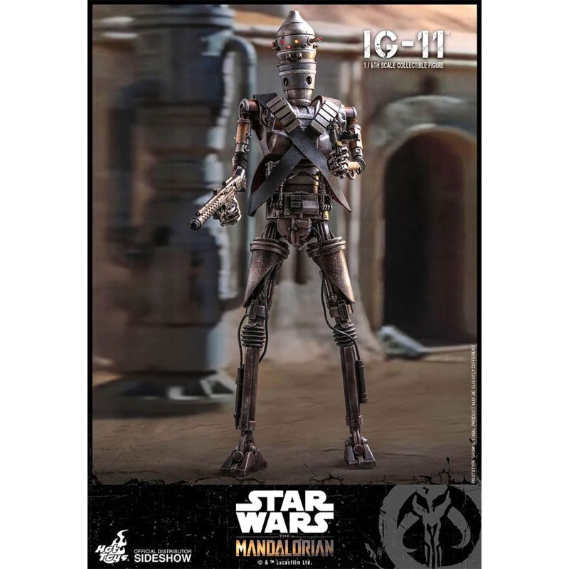 Star Wars The Mandalorian Hot Toys IG-11 36cm figuur