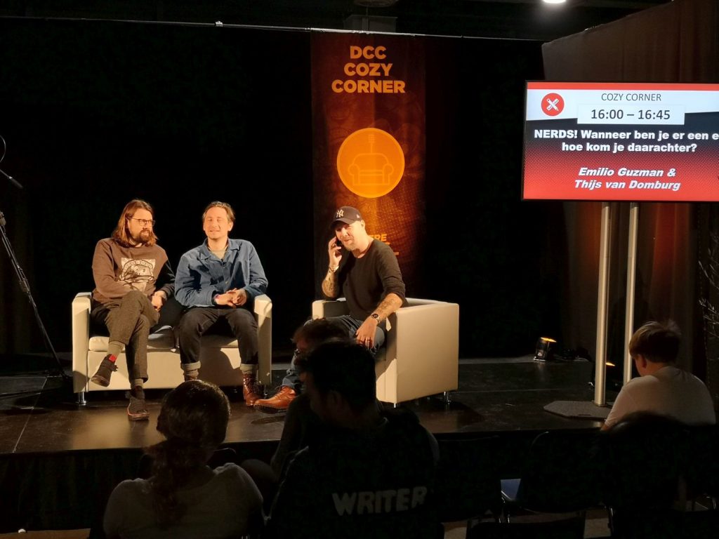 Dutch Comic Con 2019 Winter Edition Sfeerverslag - Emilio Guzman en Thijs van Domburg - Nerds