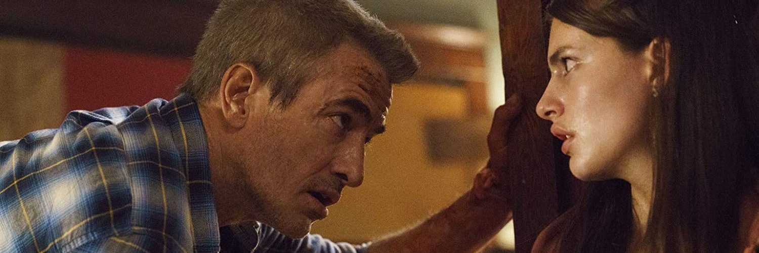 Into the Dark: Flesh & Blood - Dermot Mulroney en Diana Silvers uitsnede