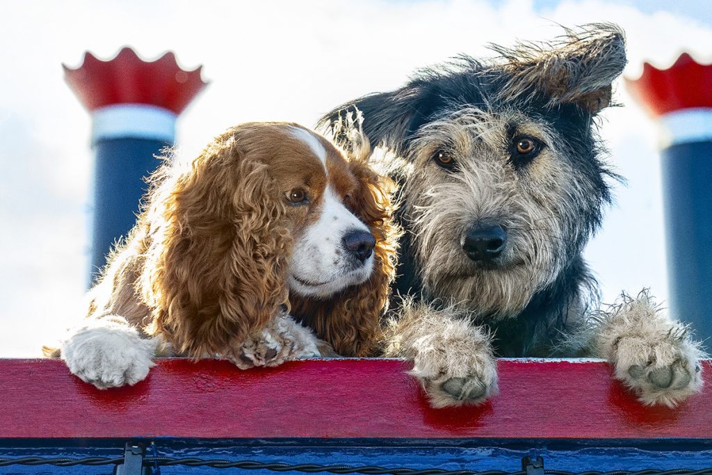 Lady en de Vagebond - Lady en Vagebond op de boot