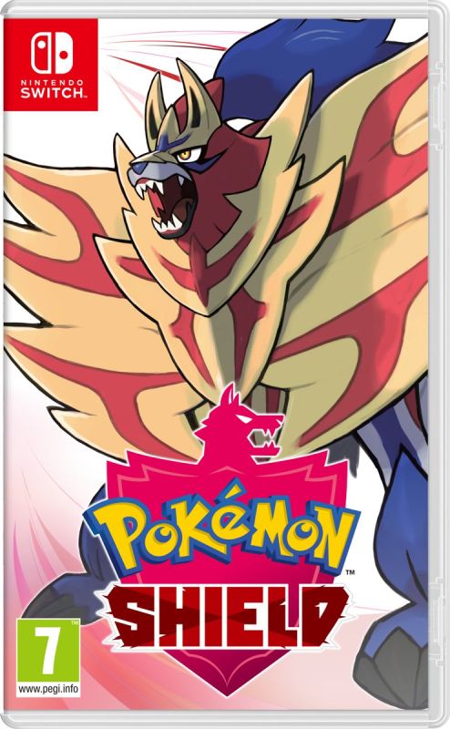 Pokémon Sword and Pokémon Shield - Pokémon Shield packshot