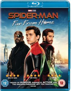 Spider-Man: Far From Home op blu-ray/dvd - blu-ray packshot