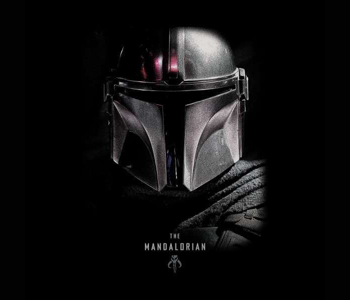 Star Wars: The Mandalorian winactie – Poster t-shirt zwart logo